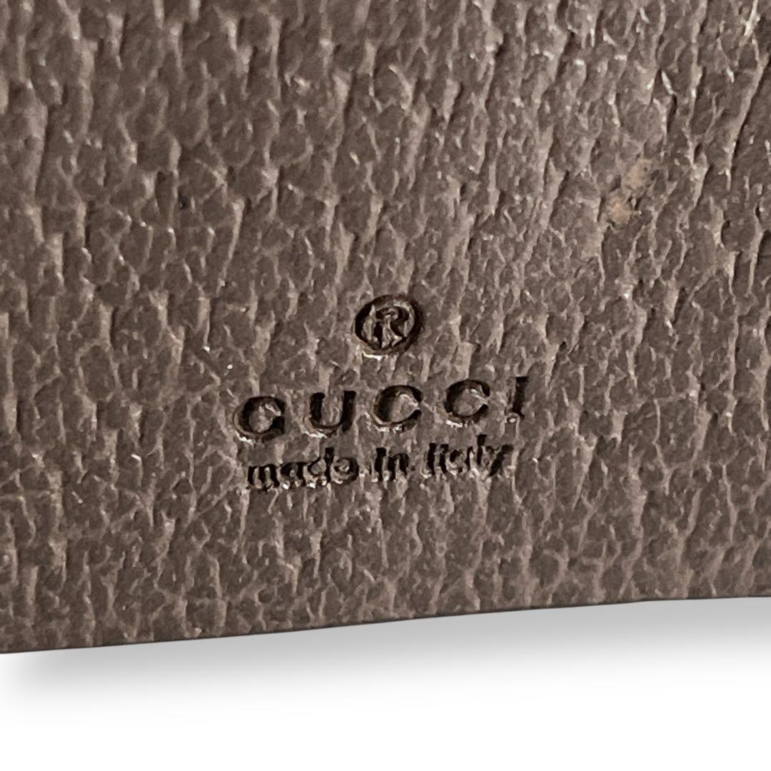 グッチ　6連キーケース　オフィディア　GGマーモント　シェリーライン　PVC