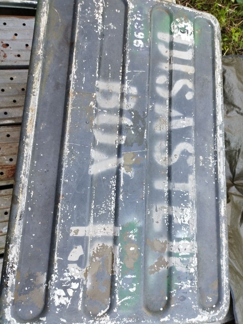 4951)USアルミコンテナボックスBigサイズ 米軍実物 ユーズド - メルカリ