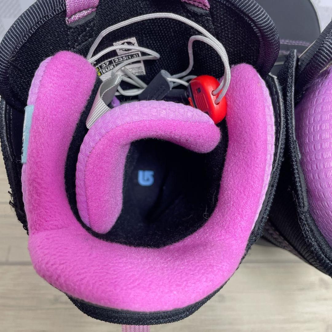 【美品】スノーボード ブーツ「BURTON PEACH」23.5cm レディース