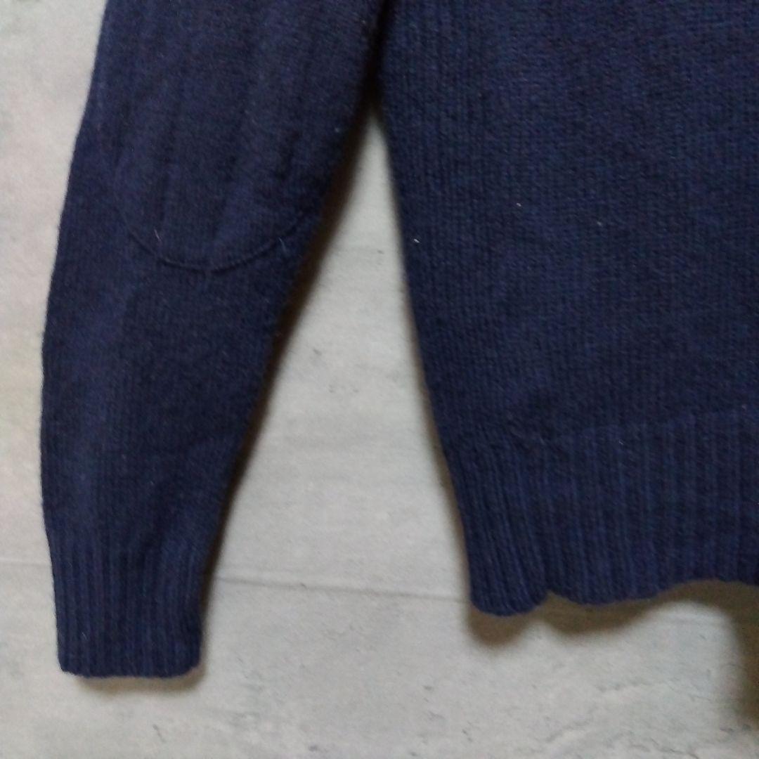 ラルフローレン ドライバーズニット ビッグポニー ナンバリング ネイビー