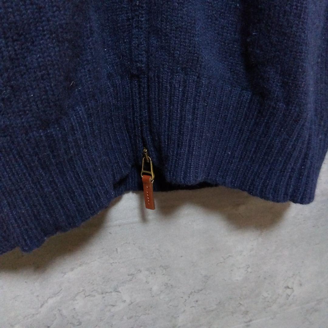 ラルフローレン ドライバーズニット ビッグポニー ナンバリング ネイビー