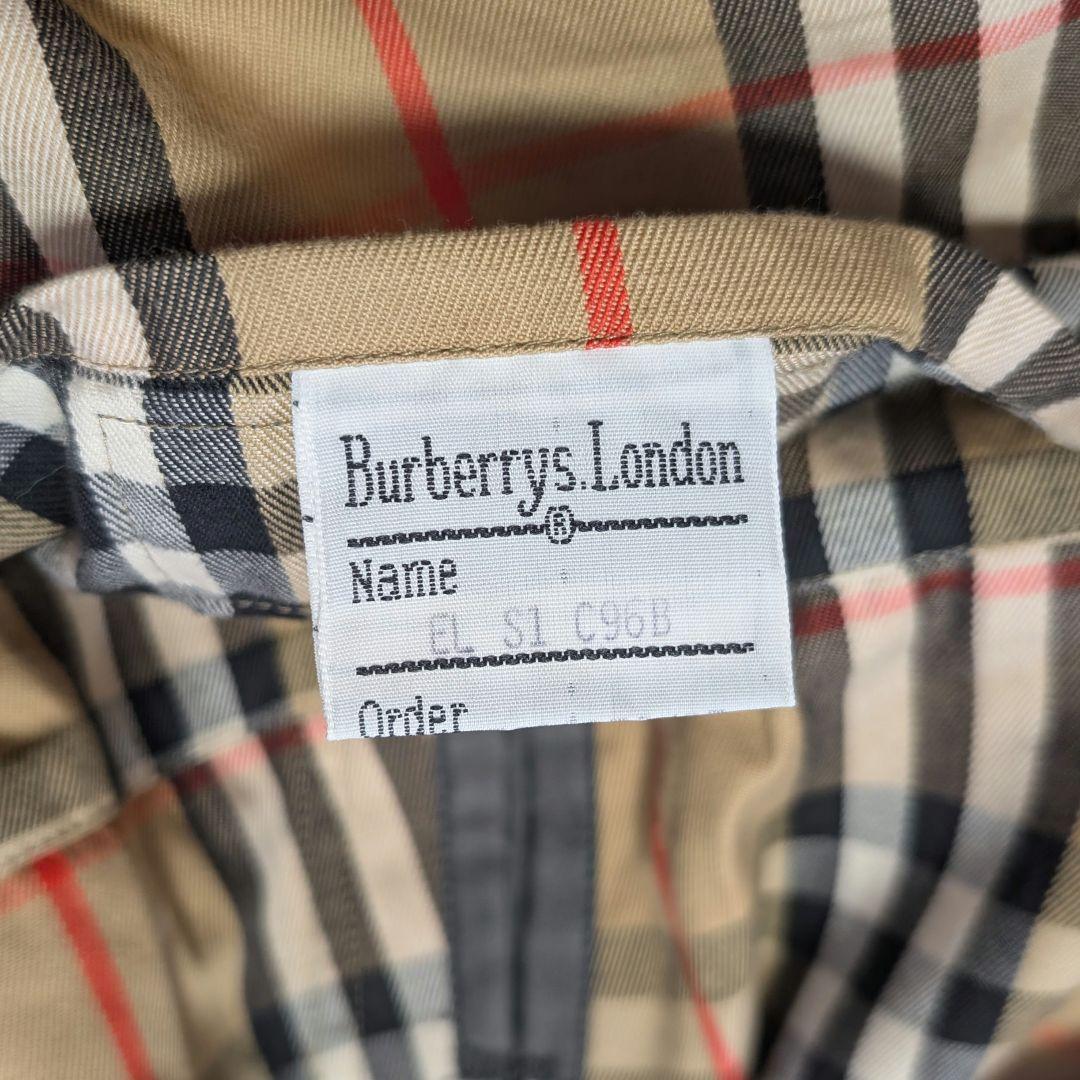 【Burberrys】希少80sイングランド製ライナー付きステンカラーコート