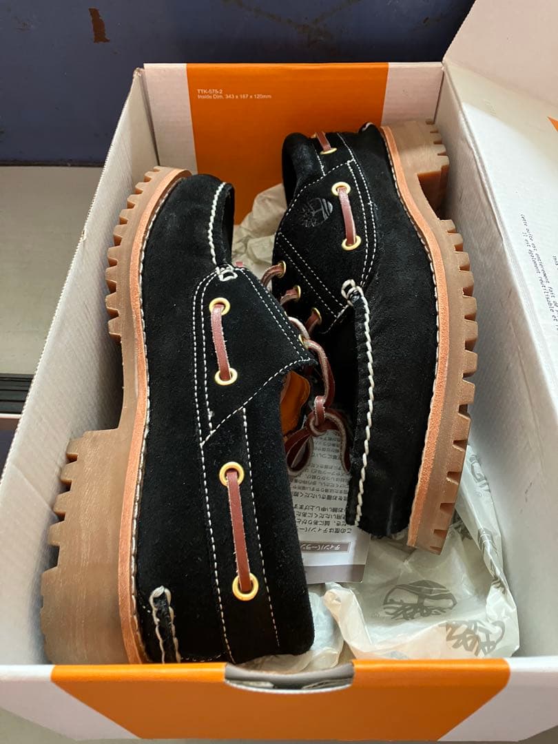 数量限定/Timberland BEAUTY&YOUTH別注スエードモカシン