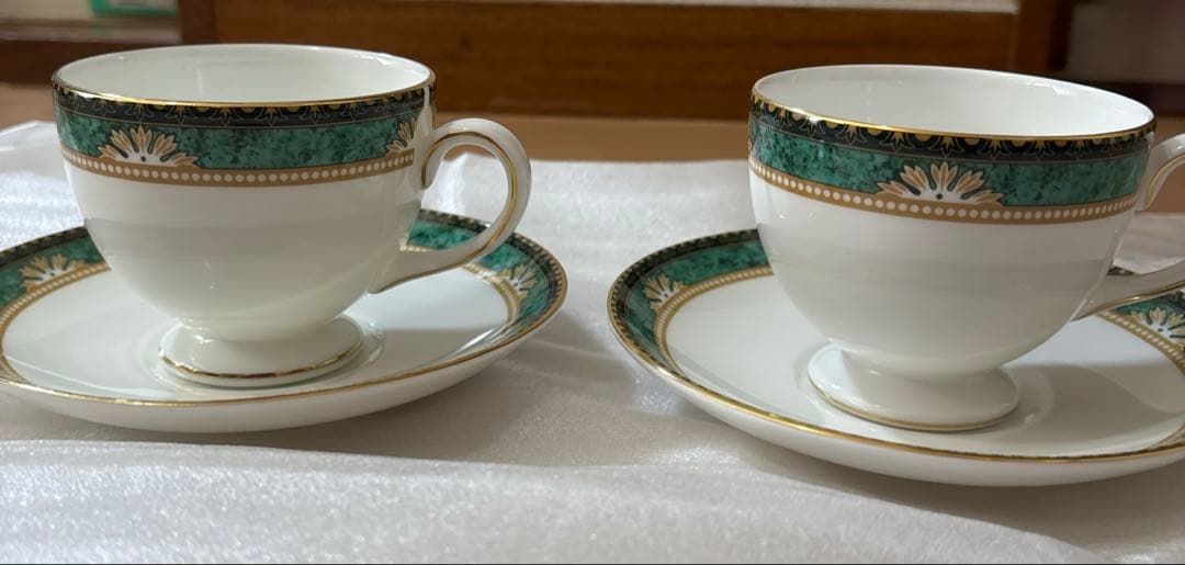  ウェッジウッド廃盤品 カップソーサー 4客