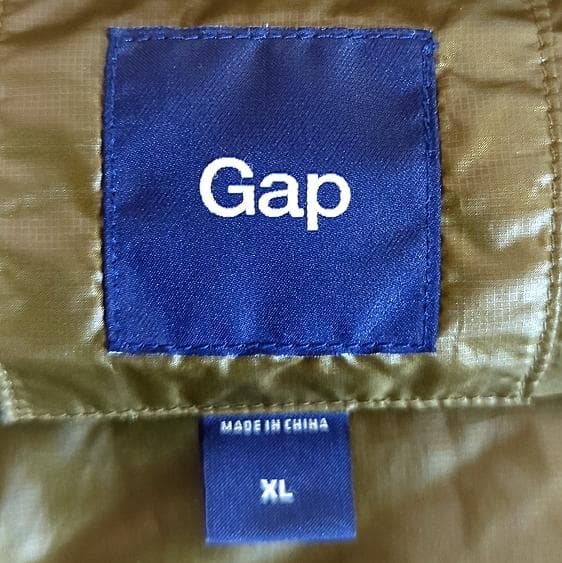 GAP ダウンジャケット Y2K 00's 3way ドローコード 短丈 XL