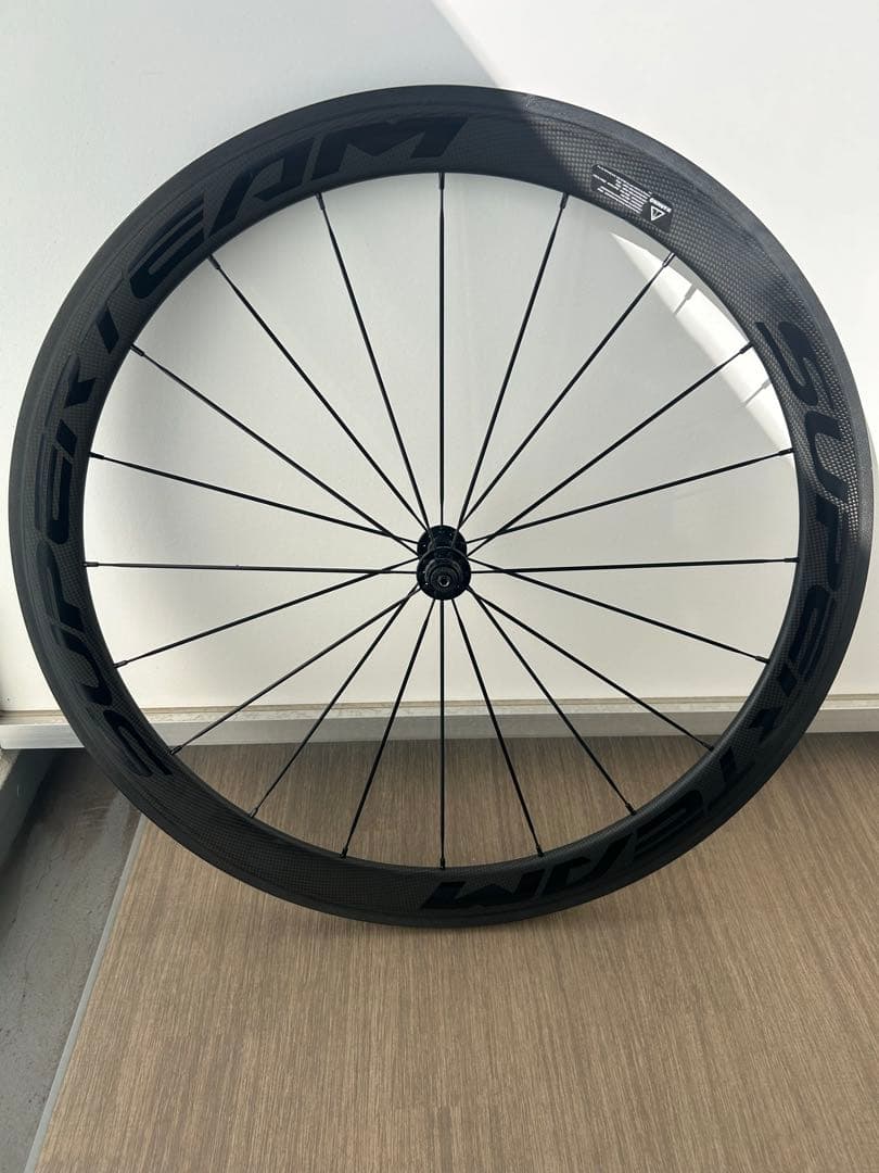 スーパーチーム　カーボンホイール　前後輪　リムハイト50mm