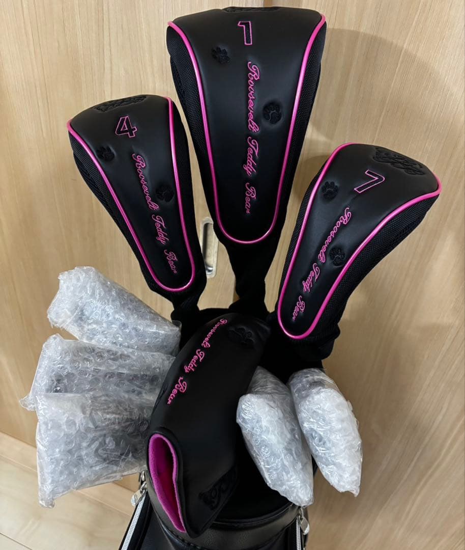 ルーズベルトテディベア　ゴルフセット　レディース　新品未使用　9本　オマケ付き！