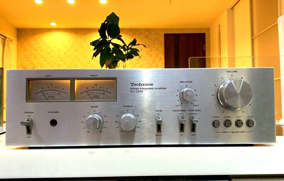 Technics プリメインアンプ SU-2500 テクニクス - メルカリ
