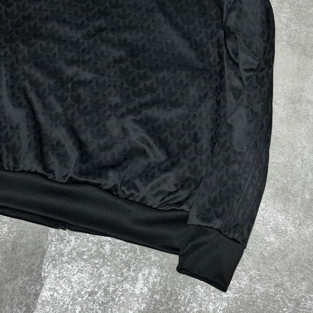 adidasアディダス モノグラム総柄トラックトップジャケット　ジャージ 2XL