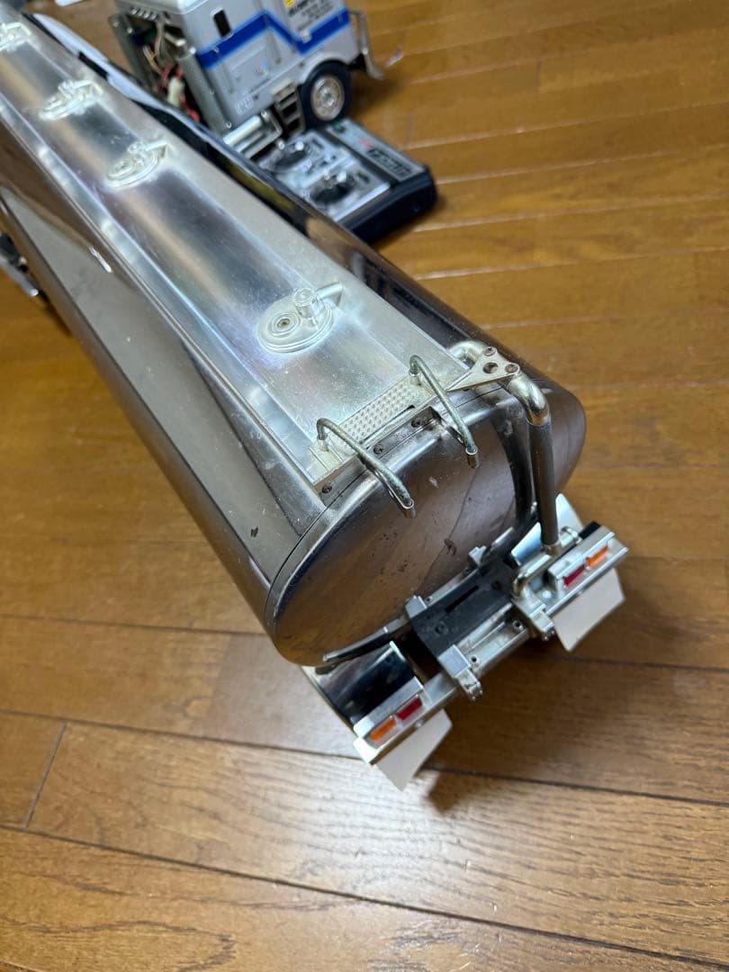 -*-様 タミヤRC　グローブライナー タンクトレーラー ラジコン