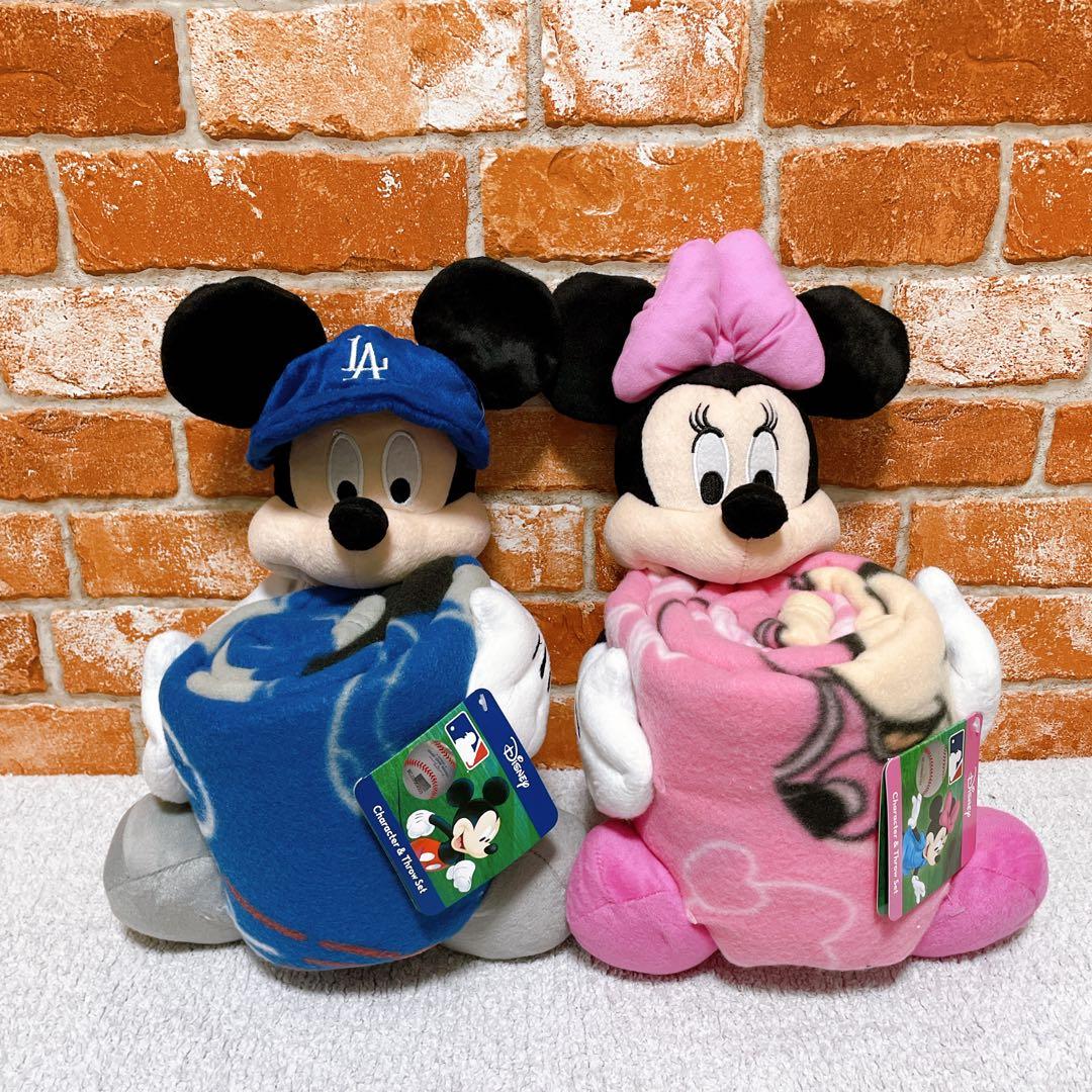 海外限定 LA ドジャース 大谷翔平 ミッキー＆ミニー ぬいぐるみ