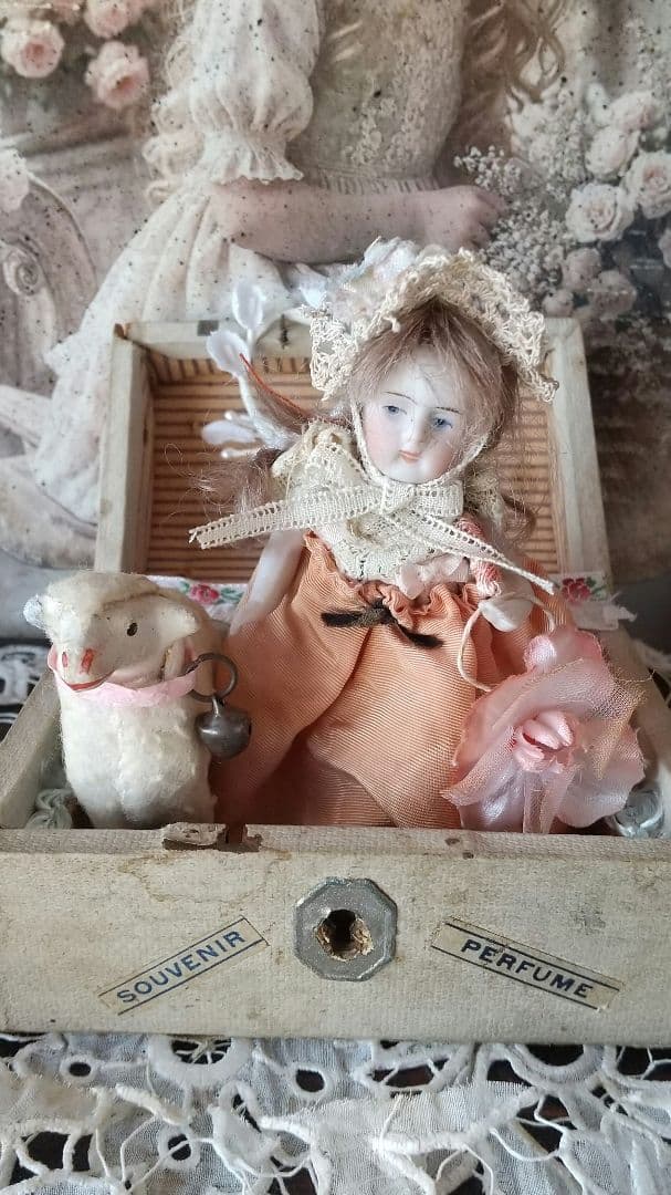 ❀アンティーク　フレンチマーケット　ミニョネット♪プレゼンテーションBOX