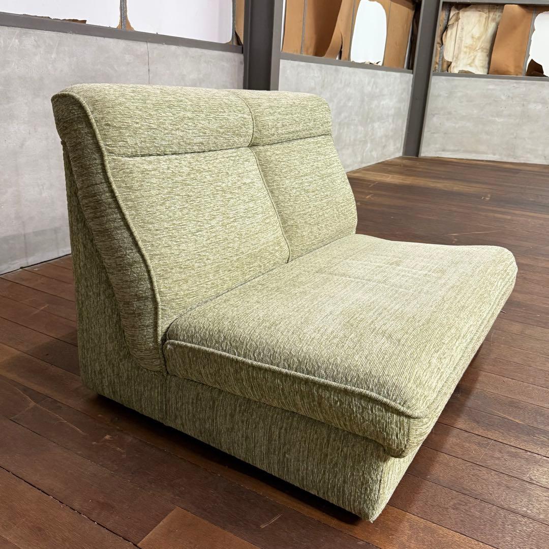 H15K42b オールドカリモク 2人掛けソファ - メルカリ