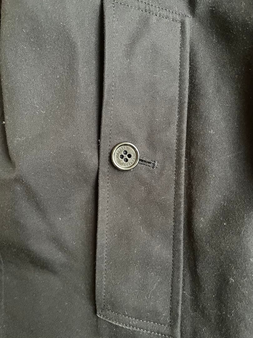 バーバリー THE PIMLICO ステンカラーコート　ネイビー50 XL