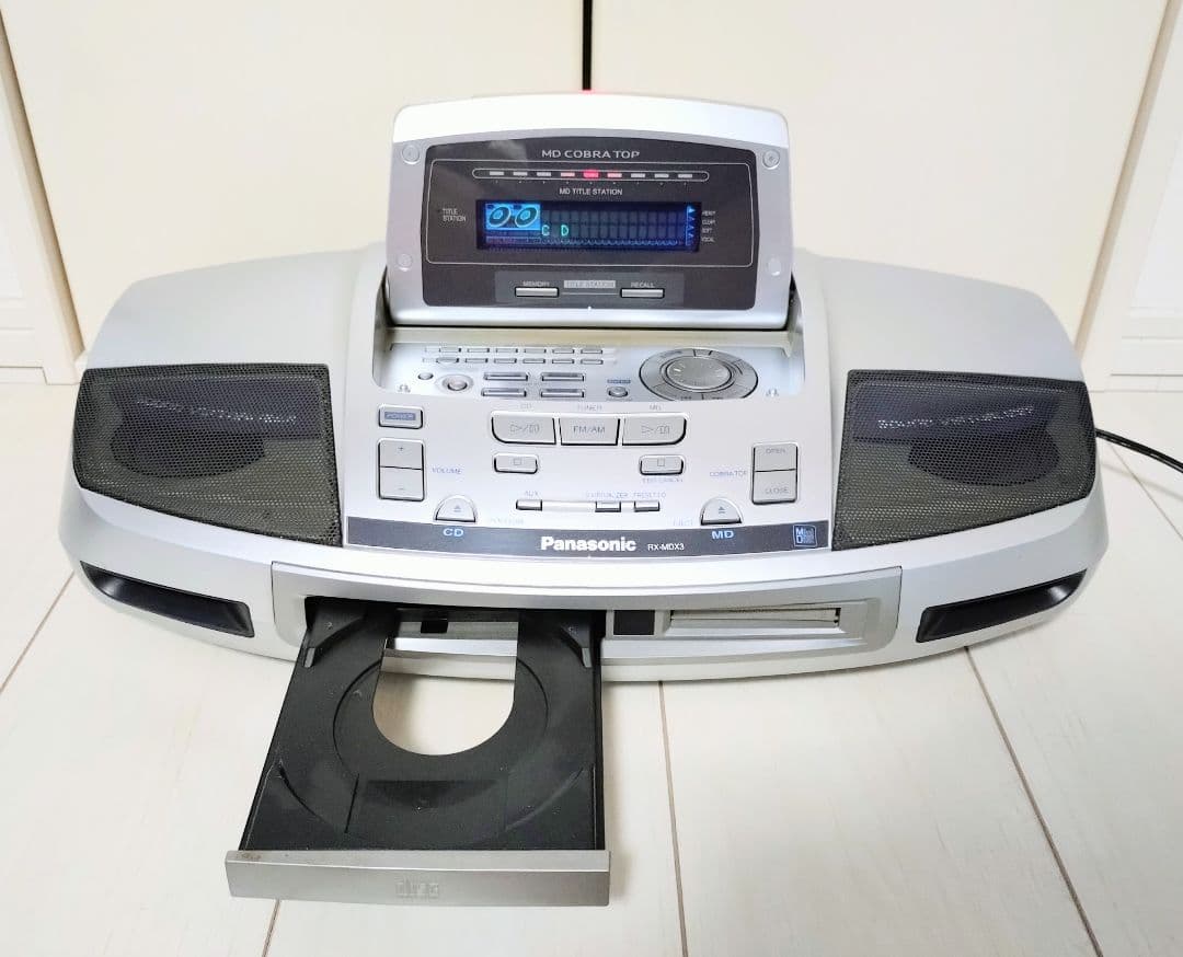 Panasonic RX-MDX3MD COBRA リモコン付