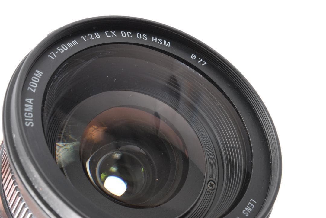 レンズ(ズーム) SIGMA 17-50mm F2.8 EX DC OS HSM (Canon)