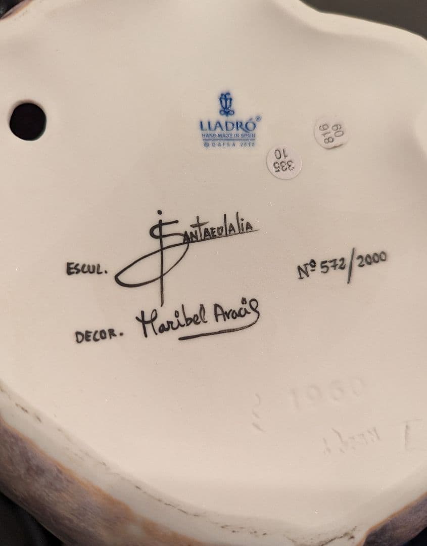 リヤドロ『幸せを届けに』2010年限定品 希少なプレミアム商品☆早い者