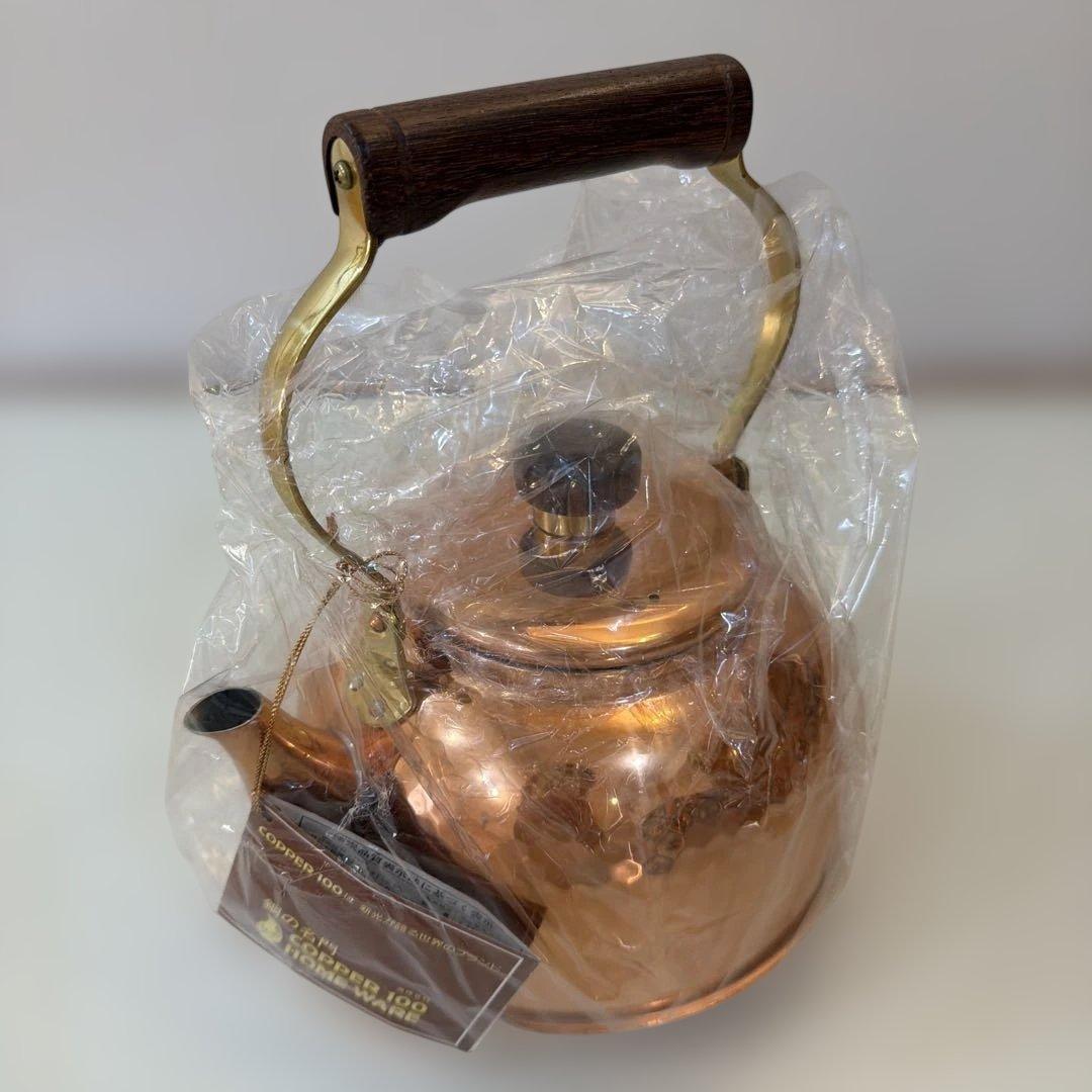 【希少モデル】銅製 やかん COPPER 100  WARE 2.3L