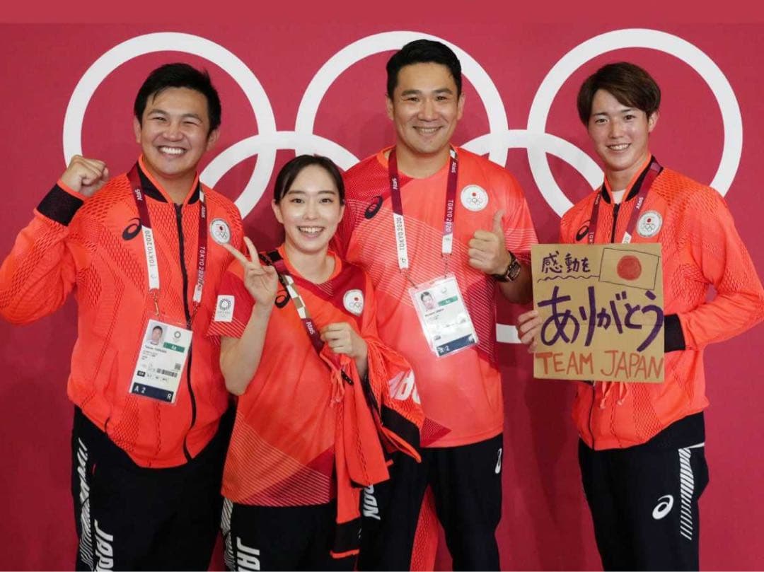 東京オリンピック 日本代表　asicsポディウムパンツ