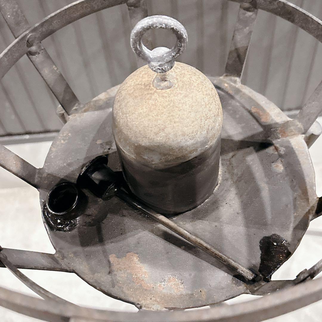 民芸工房鉄石　かがり火 松明台 灯油式 小型 分解可能 たいまつ　阿蘇