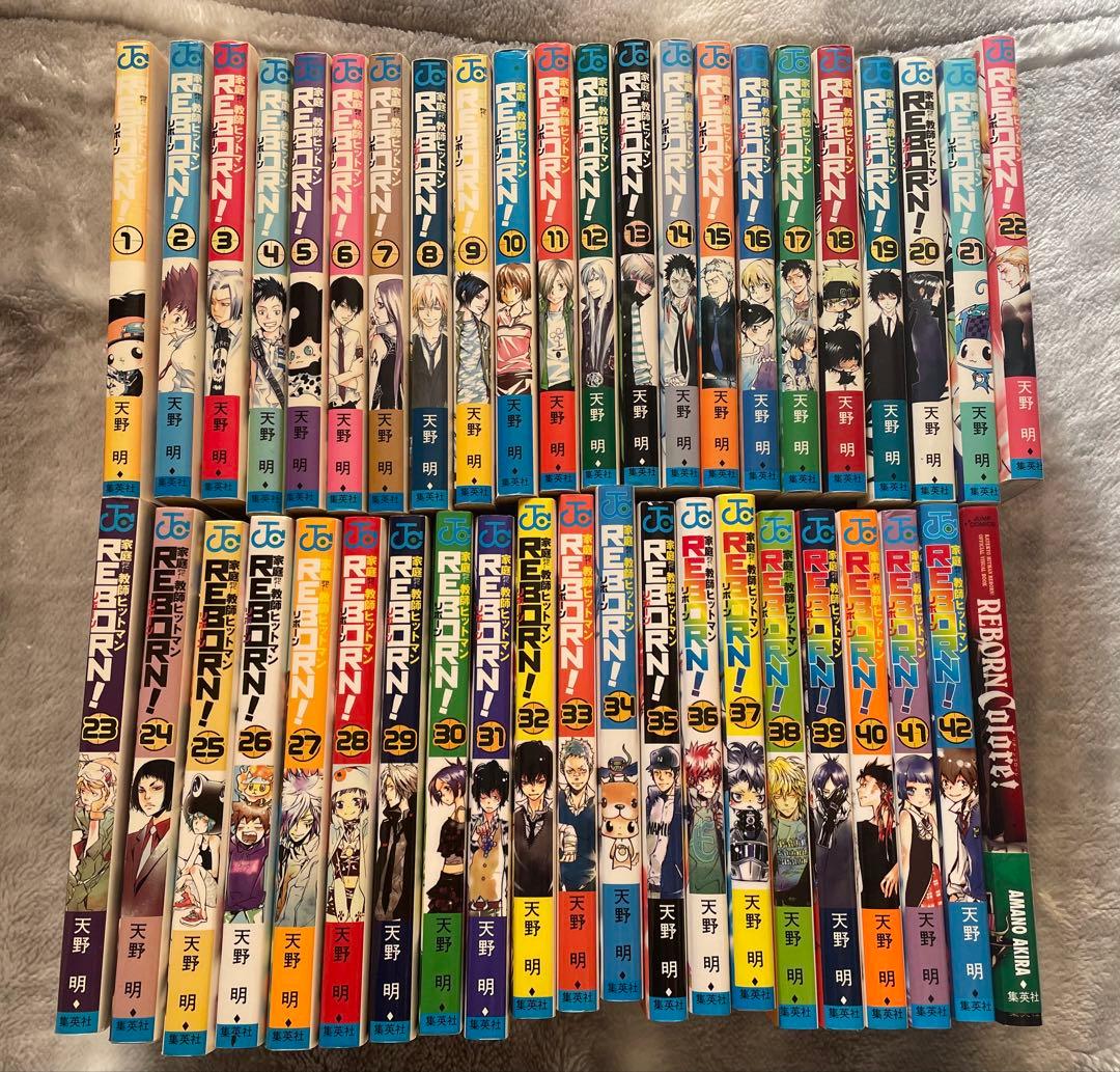 家庭教師ヒットマンREBORN! 全42巻+ビジュアルブックセット - メルカリ