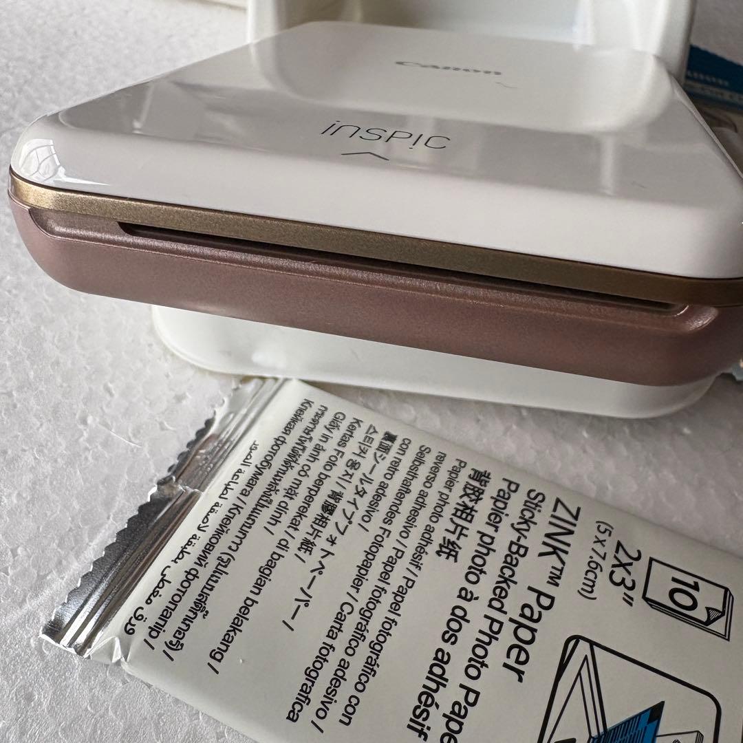 キャノンインスピックPV123 ミニプリンター　ポータブルプリンター