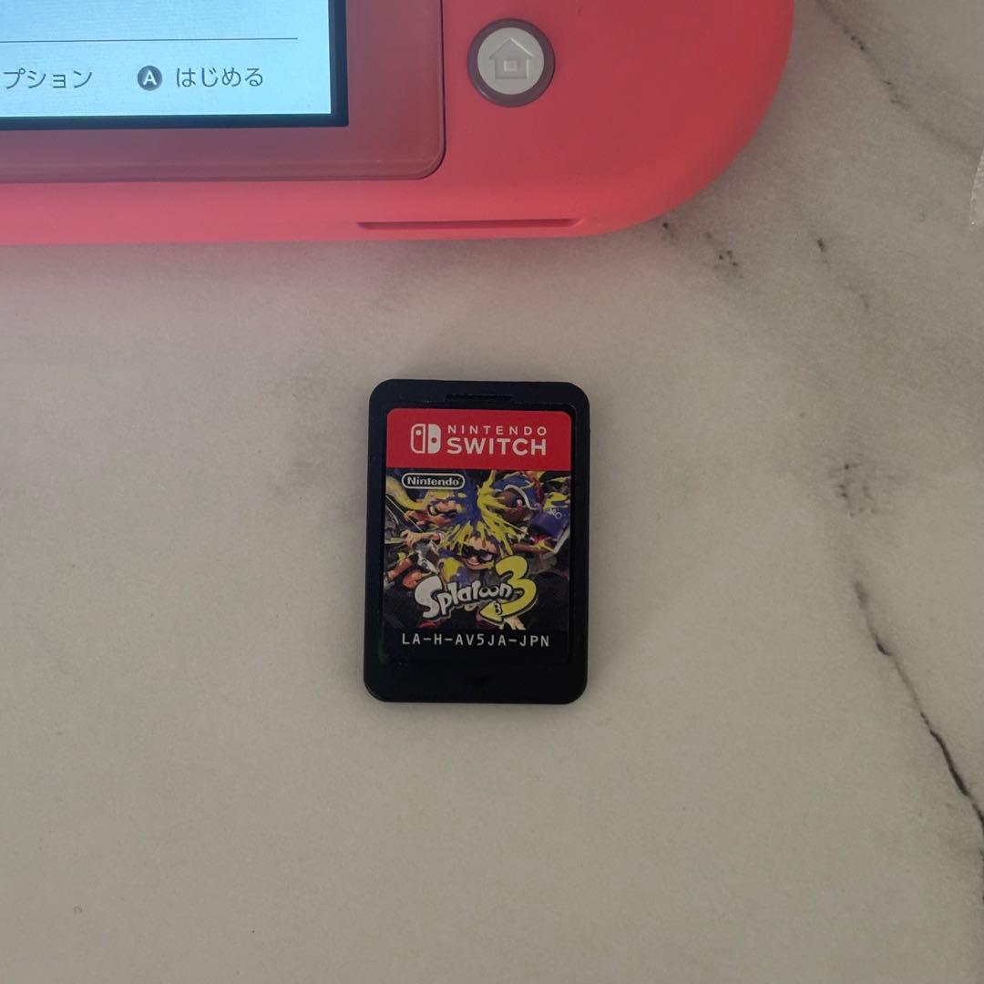 Switch Light コーラル本体+スプラトゥーン3ソフト