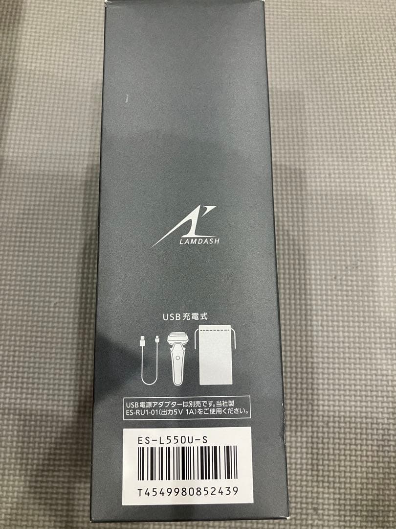 保証期間2026年11月迄　１回使用　ES-L550U-S　ラムダッシュPRO