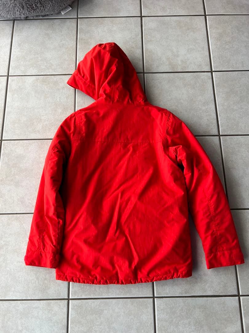 BURTON スノーボードウェア ジュニアLサイズ 赤　上下セット