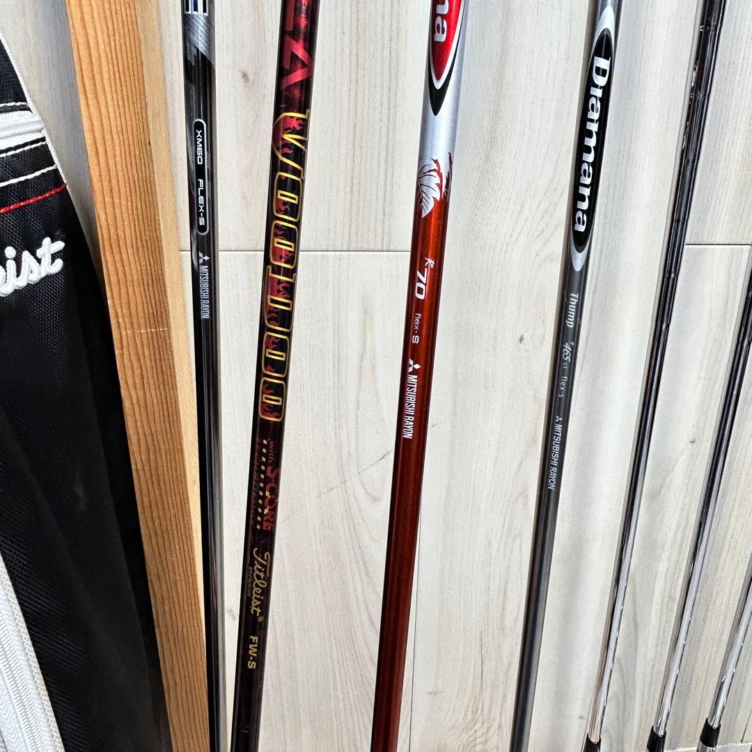 【メンズ右】タイトリスト　豪華メンズゴルフセット　Titleist アスリート