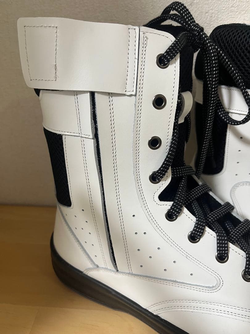 シモン simon 安全靴 WS33C 白革 25.5cm