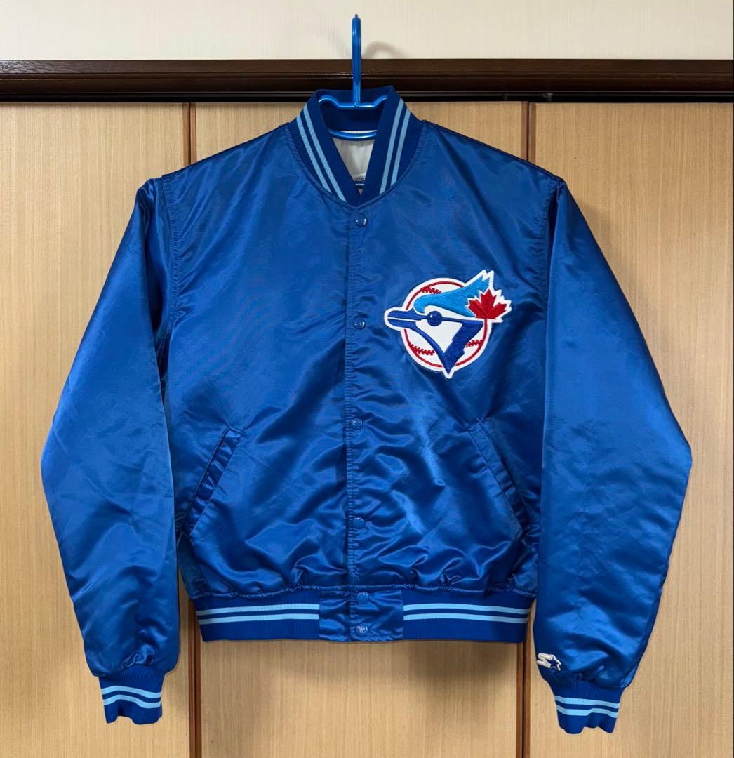 ☆スターターMLBトロント・ブルージェイズ ナイロンスタジャン L