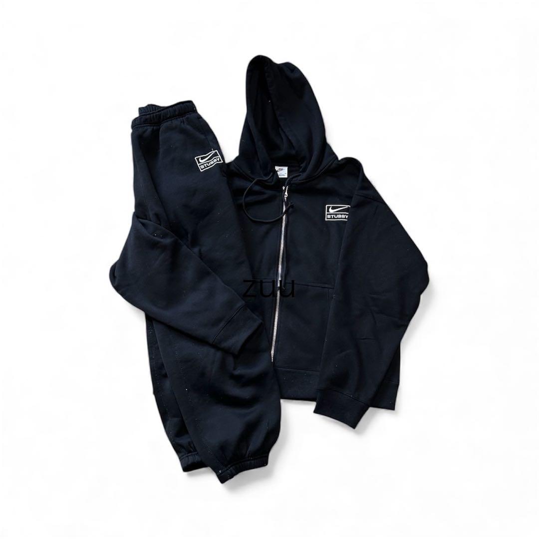試着品】STUSSY×NIKE ジップパーカー セットアップ 他サイズあり