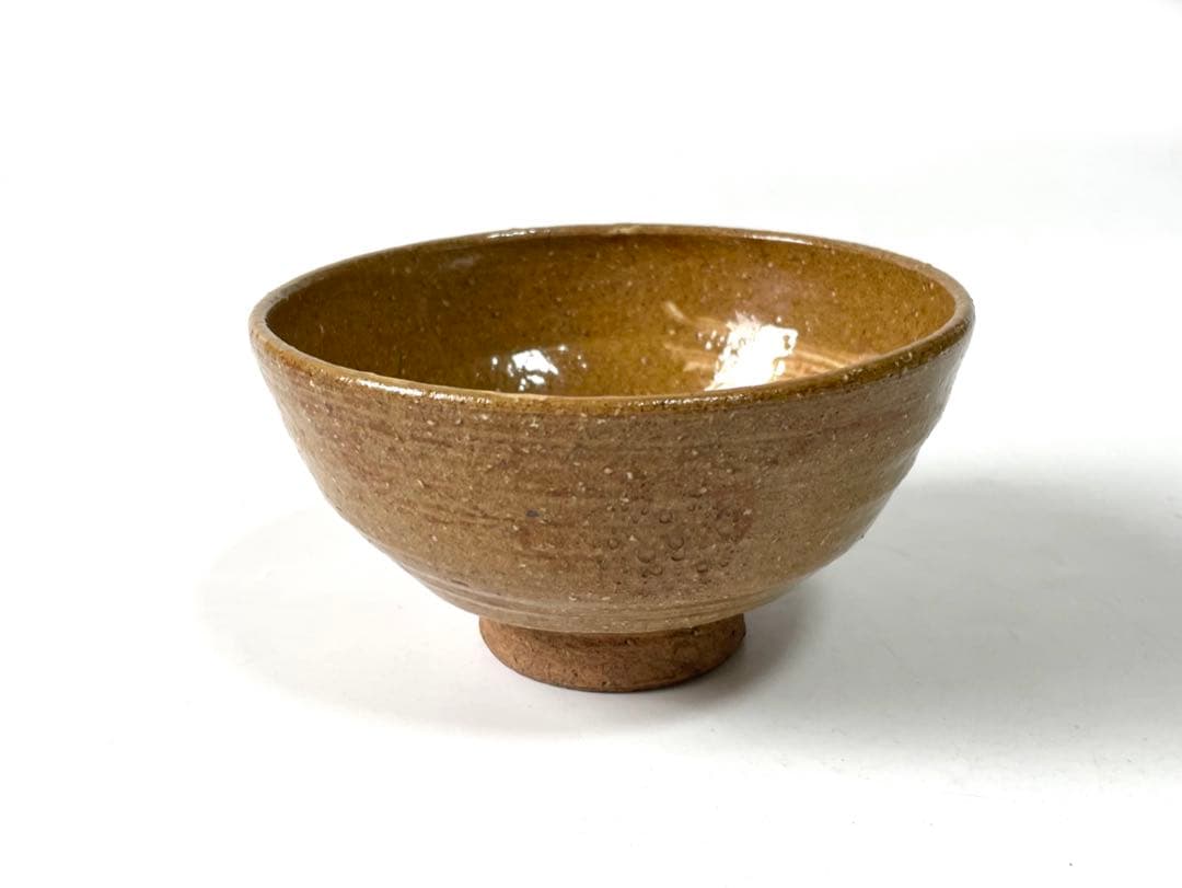 陶芸家 作家物 九代 長岡住右衛門 長岡空味 刷毛目茶碗