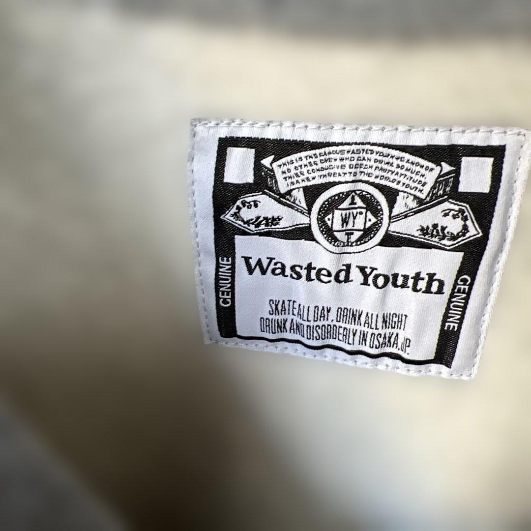 オツモプラザ×Wasted Youth グレー スウェット