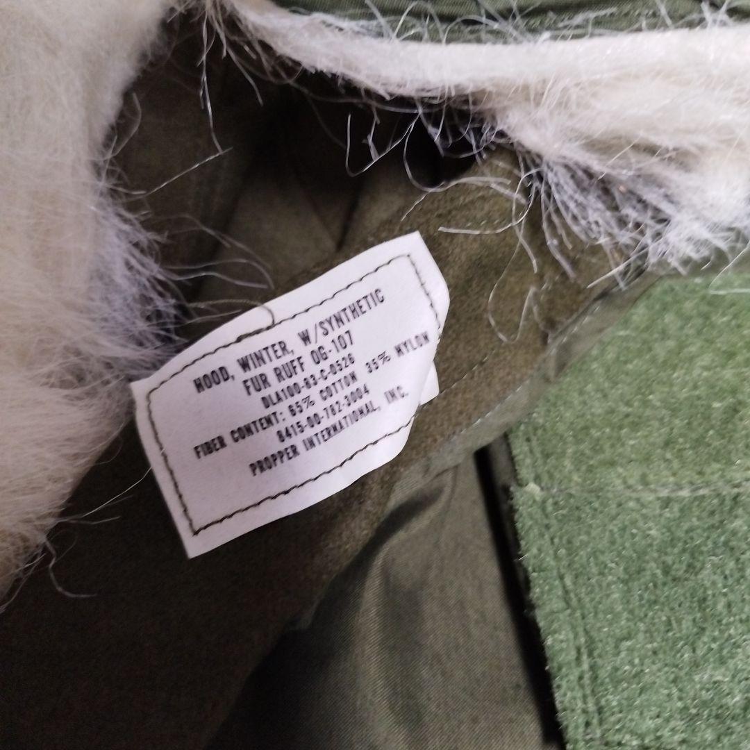 m65 フィッシュテールパーカー　ＸS　フルセット　製造年一致【シェル新品未使用