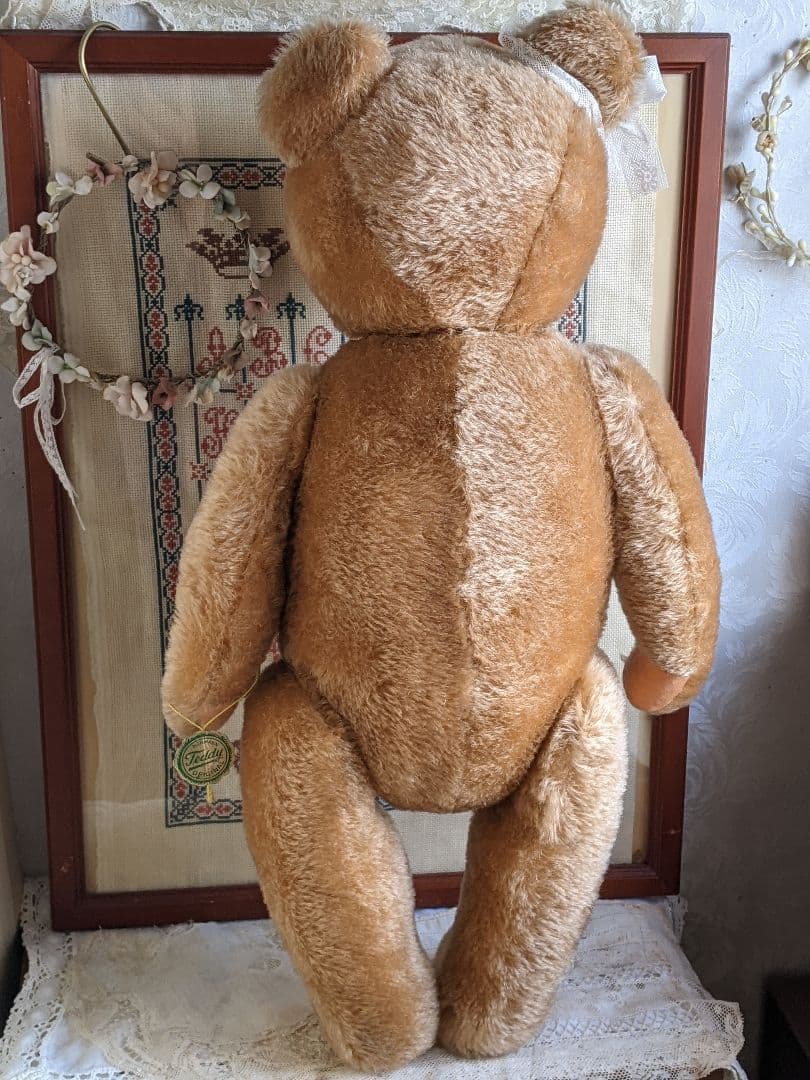 【b】アンティークベア　アンティークテディベア　大きなハーマン