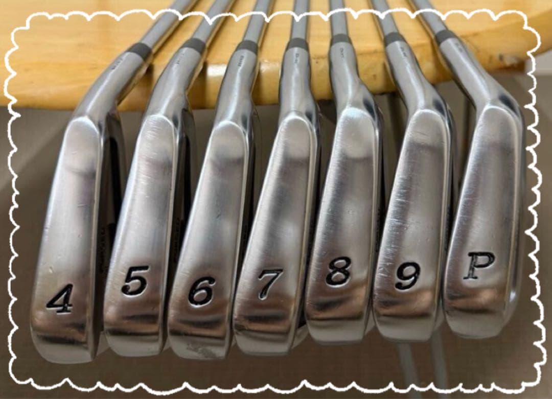 【美品】マスダゴルフ HC-01 アイアン 4〜PW 7本 Masda golf