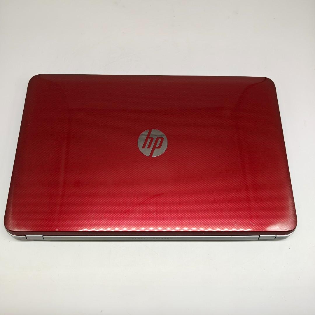 【HP】高速i7 SSD256GB 8GB グラボ搭載 レッド ノートPC