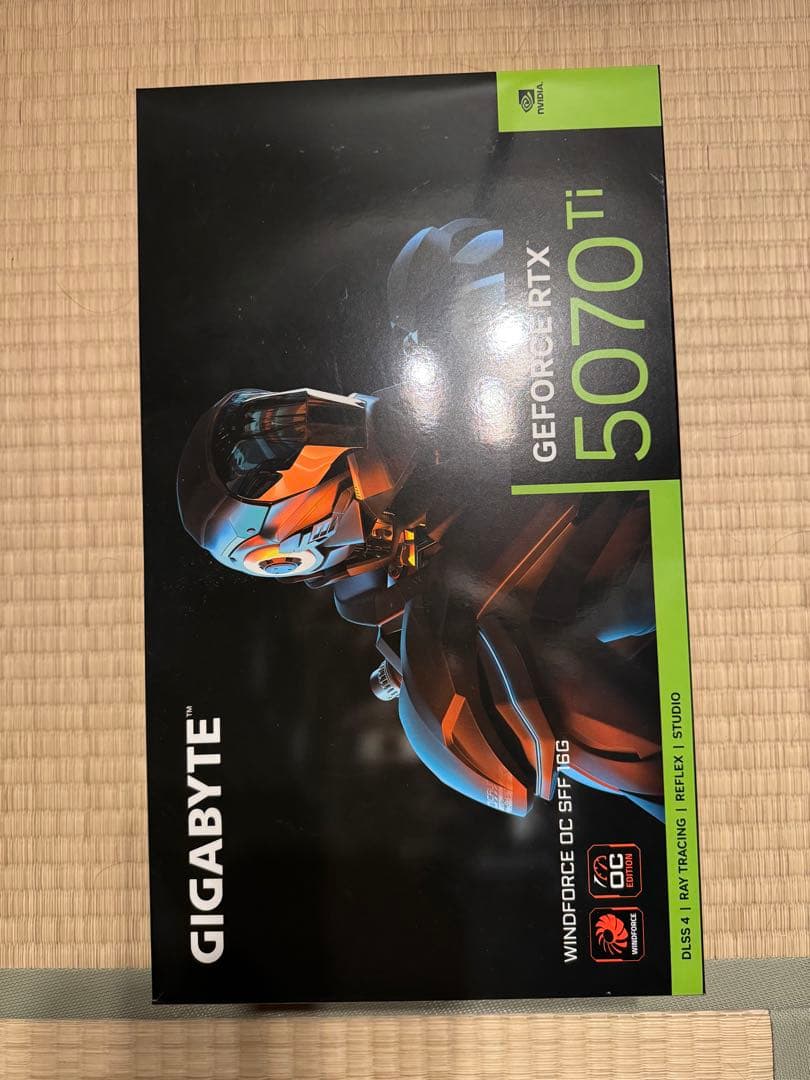 グラフィックボード・グラボ・ビデオカード GIGABYTE GeForce RTX 5070 Ti