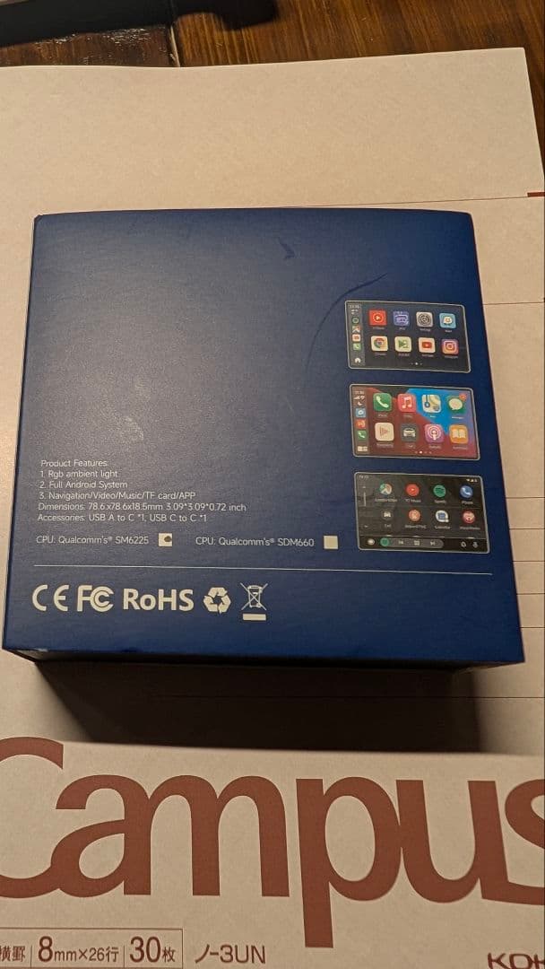 最新CarPlay AI Box Android 13.0 アダプター