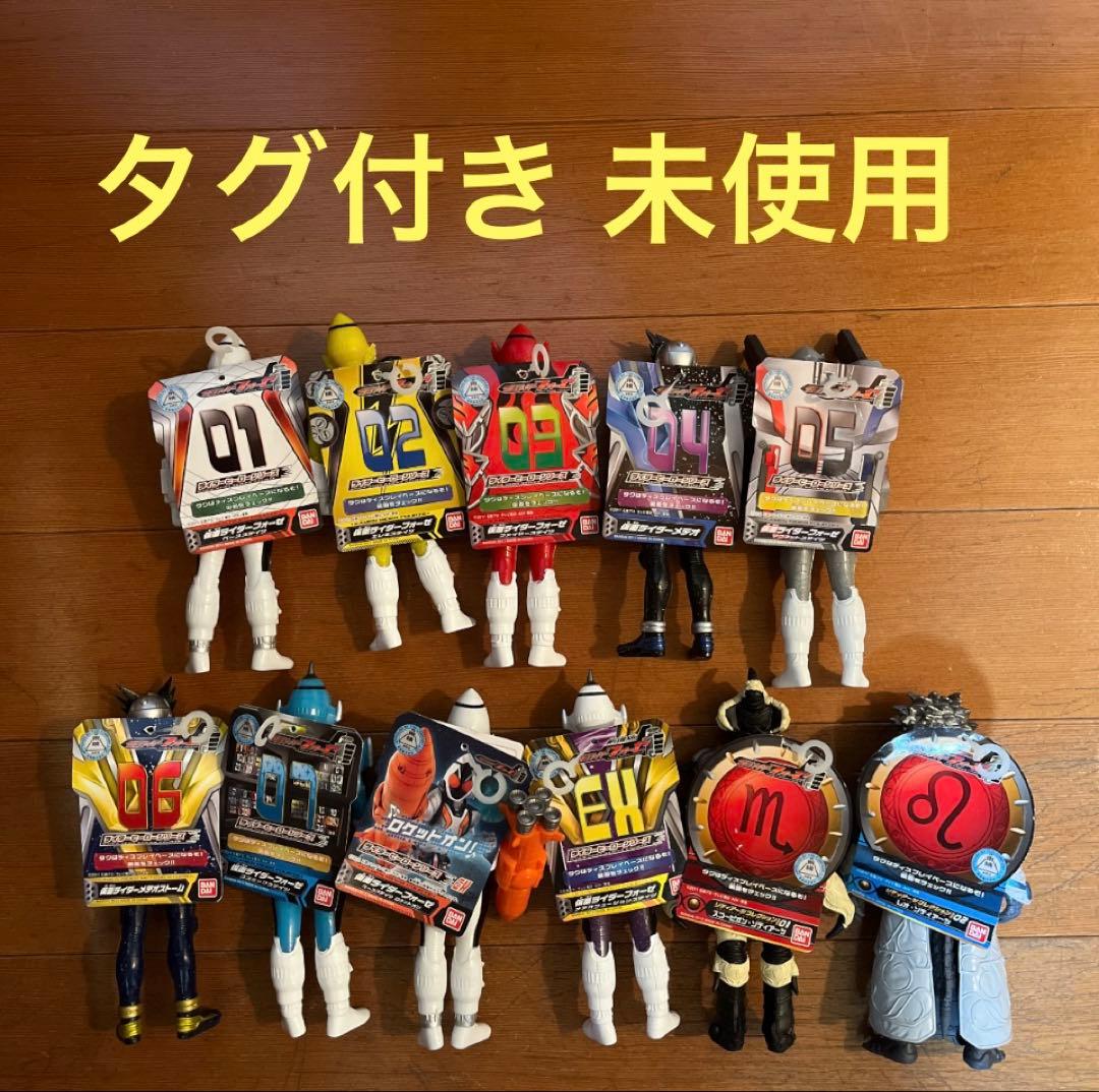 ☆仮面ライダーフォーゼ ソフビ 11体セット タグ付き☆ フィギュア
