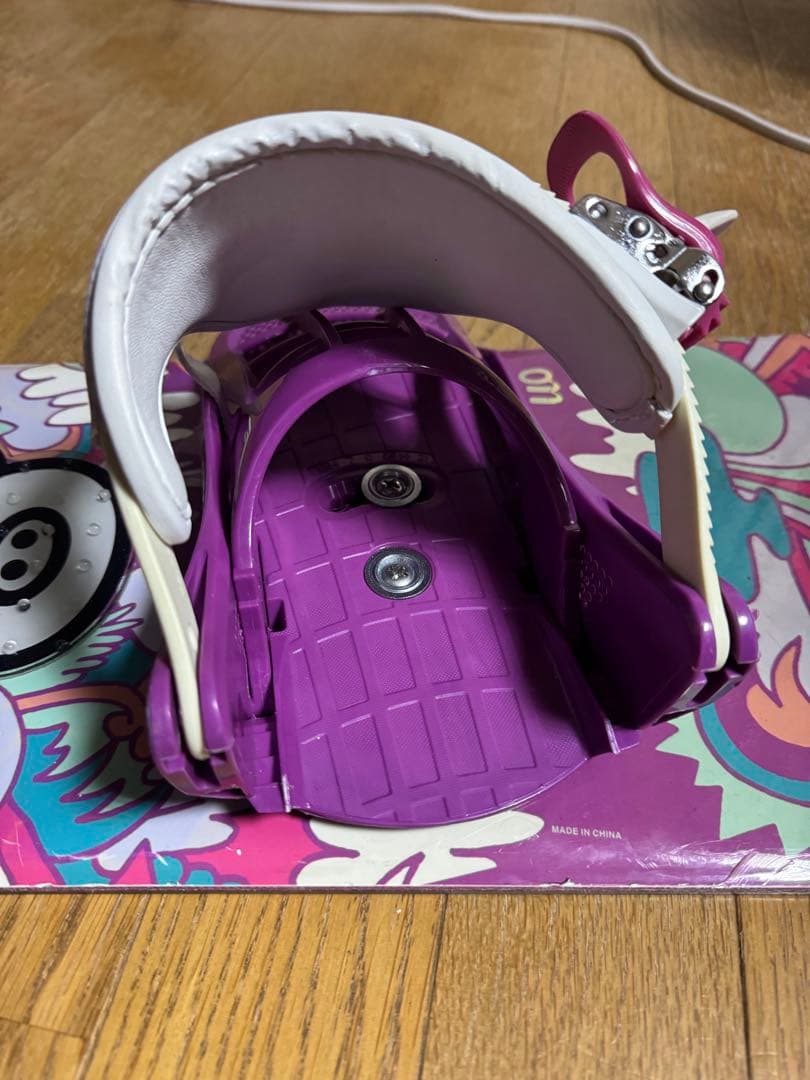 ケーツー キッズ スノーボード 板110cm 靴20cm バイン付き