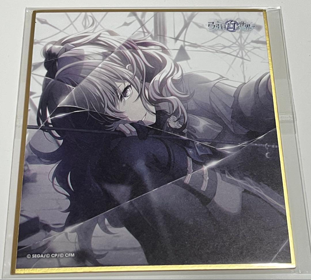 プロセカ ミニ 色紙 29C 弓引け、白の世界 朝比奈まふゆ - メルカリ