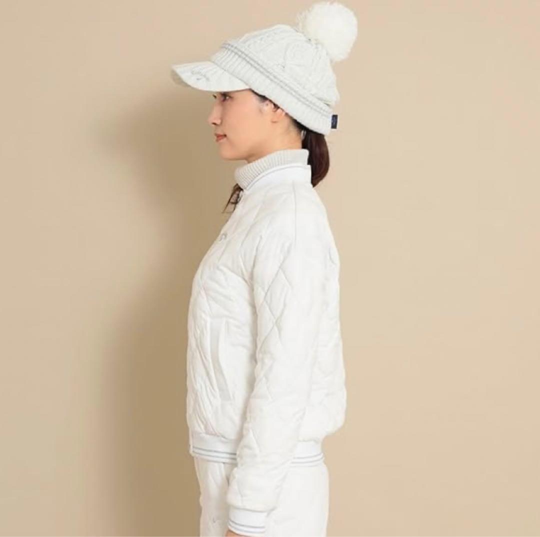 Callaway キルティングジャケット ホワイト