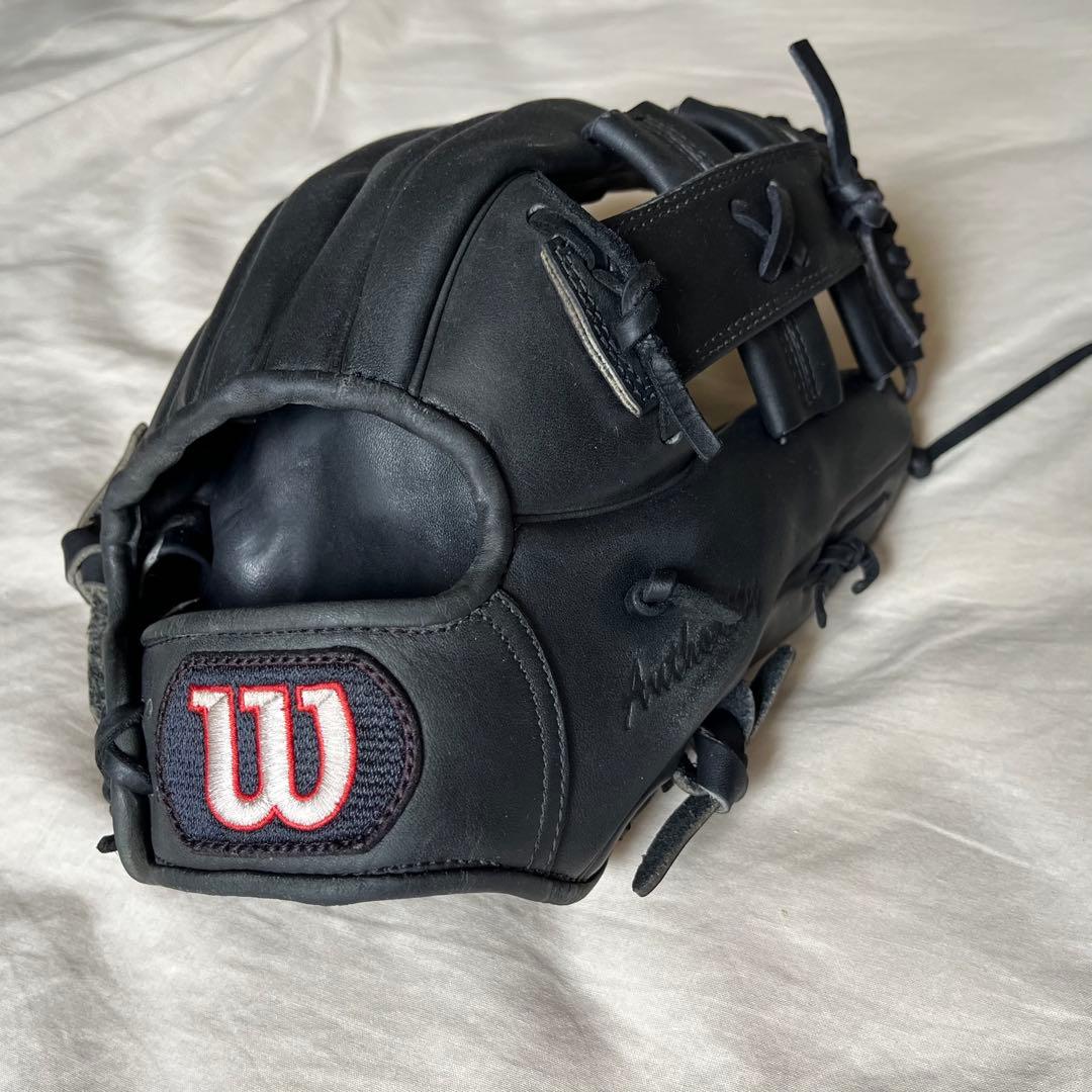 Wilson 特注グローブ 麻生茂明氏　軟式用　オーダー　内野用