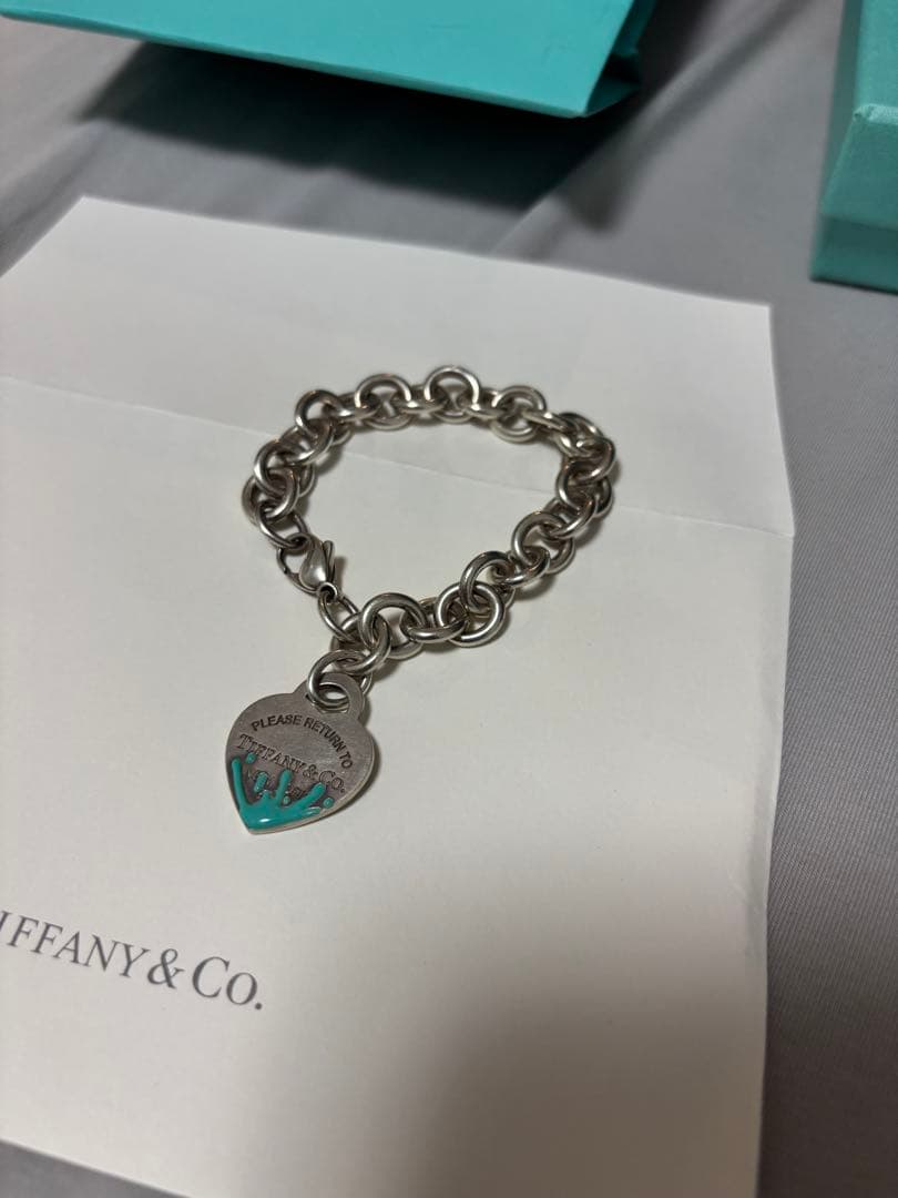 Tiffany & Co. ハートタグブレスレット