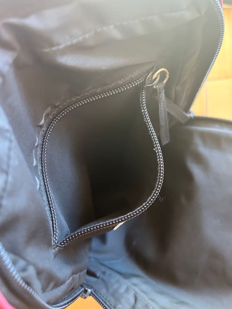 miumiu 希少　ボンディングリュック　archive 90s ワインレッド