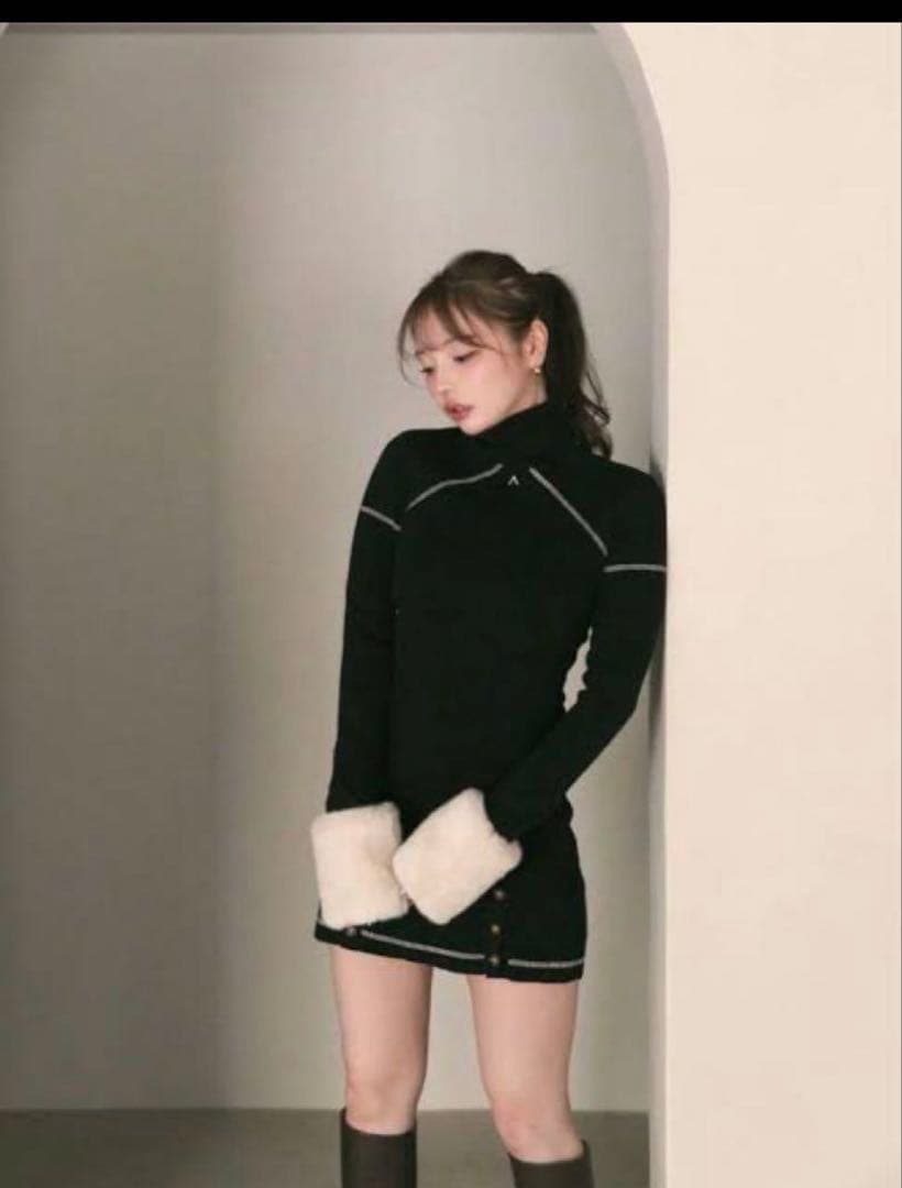 andmary アンドマリークインファーミニドレス