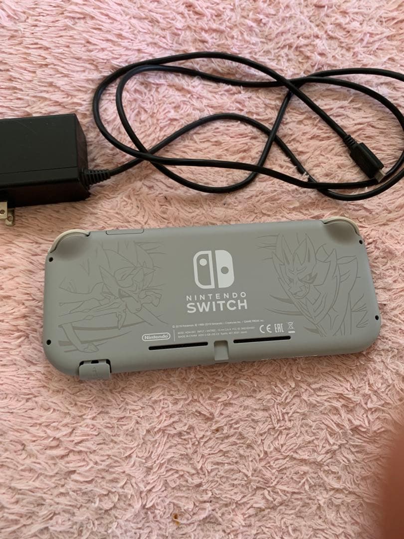 Nintendo Switch Lite グレー ACアダプター付き　箱無し